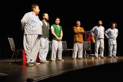 Pijamalı Adamlar'a Dietzenbach'ta yoğun ilgi