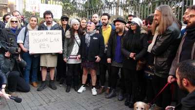 İstanbul’daki protesto İsviçre basınında