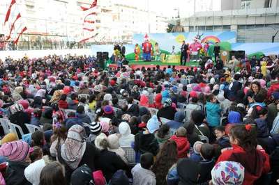 Öğrenciler karne tatilini festivalle kapattılar