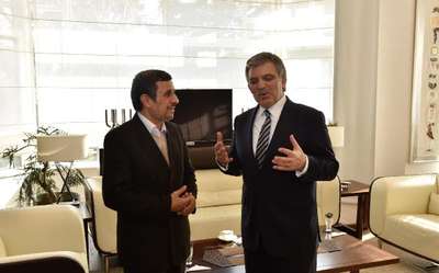 Ahmedinejad'tan, Abdullah Gül'e ziyaret