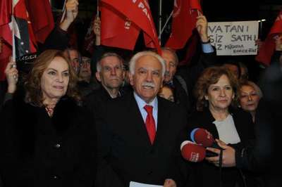 Doğu Perinçek Baas Partisi ile görüştü