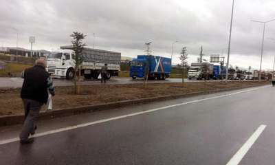 İZMİR-İSTANBUL YOLU 45 SAAT SONRA AÇILDI