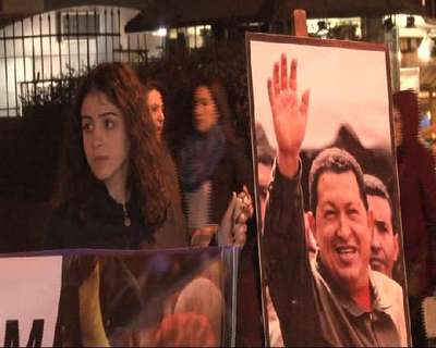 Venezuela Dayanışma Komitesi, Chavez'i andı