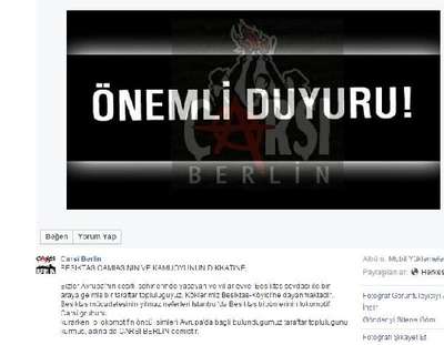 Çarşı'nın yönetime tepkisi büyüyor