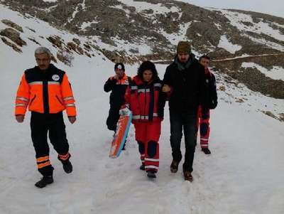 Nemrut Dağı’nda kaybolan 2 üniversiteli, donmak üzereyken kurtarıldı