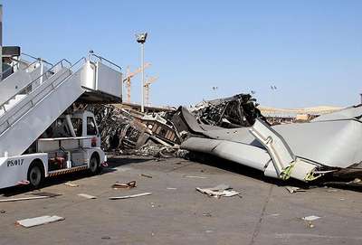 Libya'da havaalanına bombalı saldırı