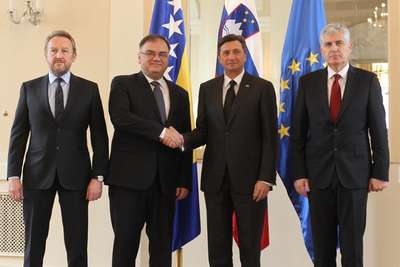 Bosna Hersek'e 'AB ve NATO' desteği