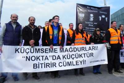 Emeklilikte Yaşa Takılanlar Platformu üyeleri yürüyüş yaptı
