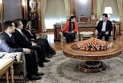 HDP heyeti Barzani ile görüştü