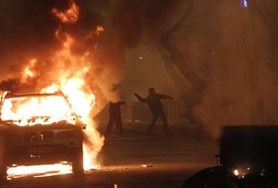 Atina'da cezaevleri protestosu