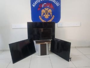 Polis çalınan televizyonları sahiplerine teslim etti