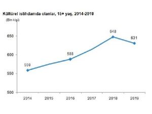 Tüik-kültürel İstihdam 2019 Yılında Yüzde 2.6 Azaldı