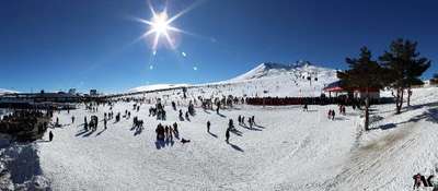 Sömestir tatilinde Erciyes’e 500 bin kişi geldi