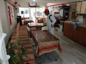 Nevşehir’de çay ocağı ve kıraathaneler dezenfekte edildi