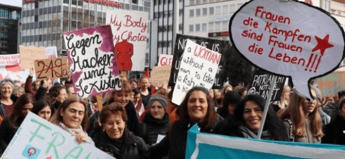 DİDF ve Sidar Çarman: “Kadın mücadelesi insanlık mücadelesidir”