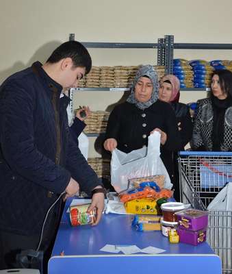 Yardımlar, Sosyal Market'ten randevu sistemiyle