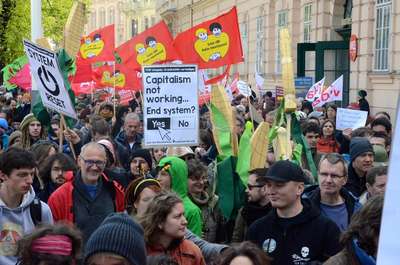Avusturya'da TTIP protestosu