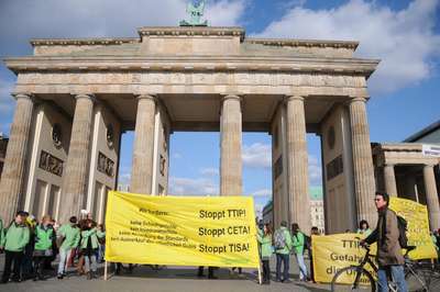 Almanya’da TTIP protestosu