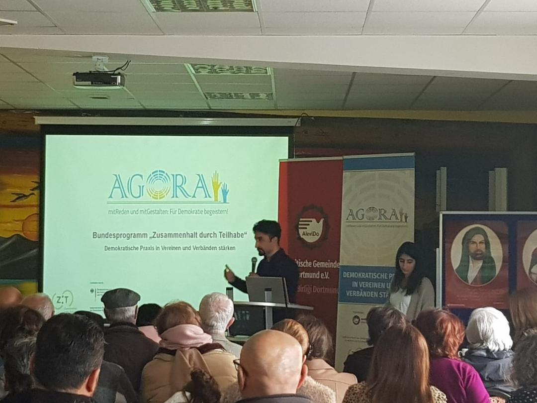 Agora projesine start verildi: Cemevlerinde demokrasi danışmanlıkları