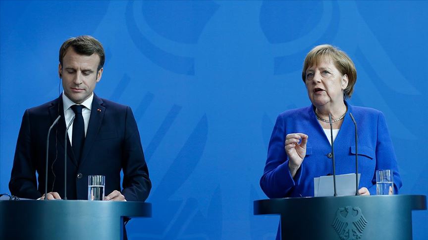 Macron ve Merkel’den AB atağı: “Doğu Akdeniz’de gerginliğe değil istikrara ihtiyacımız var”