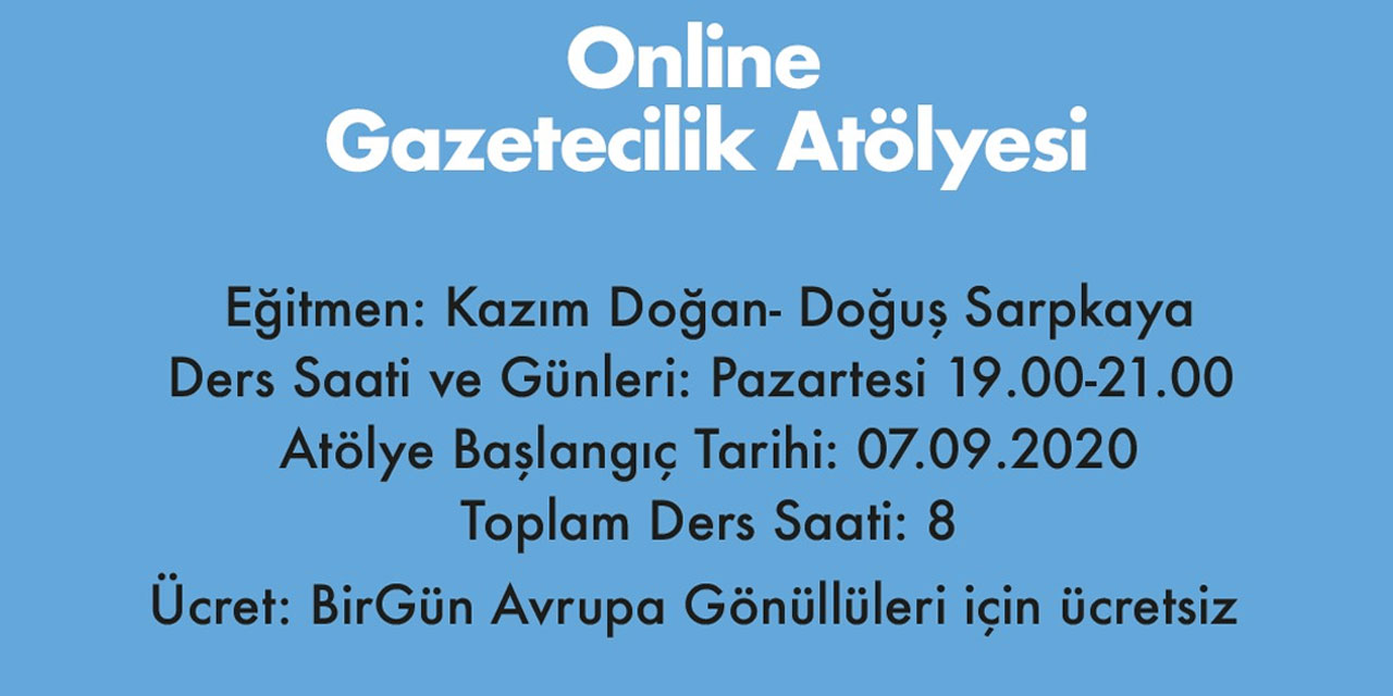 BirGün gazetesi Avrupa’da geleceğin medya yapıcılarını yetiştirecek