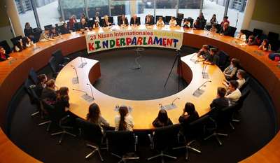 Berlin'de 23 Nisan coşkusu