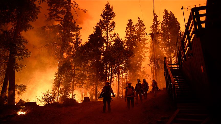 ABD'deki yangının dumanı bu hafta Avrupa'ya ulaşacak