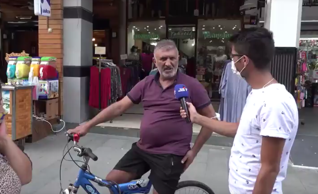 Sokak röportajında şoke eden sözler: AKP'ye üyeliğim var, iç savaş çıkaracak insan yetiştiriyorlar