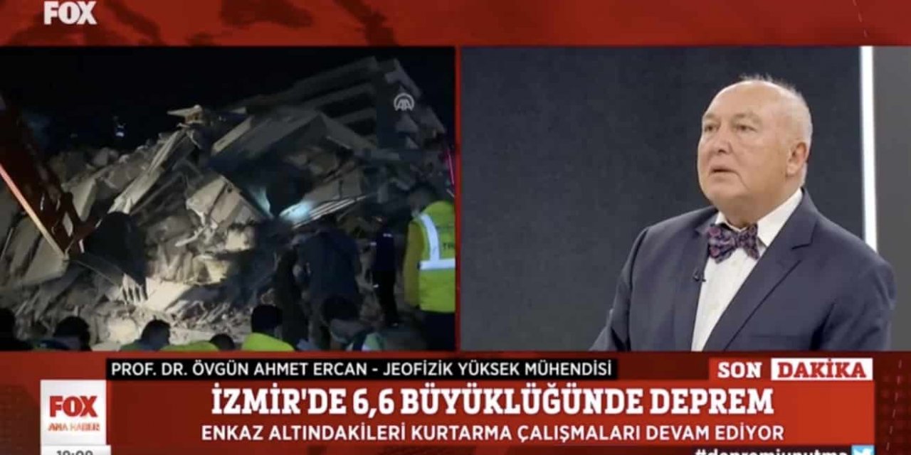 Prof. Dr. Ercan'dan Türkiye'yi sarsan konuşma: Deprem öldürmez, yoksulluk öldürür