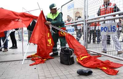 Taksim'de polis müdahalesi