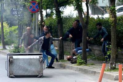 Fulya savaş alanına döndü