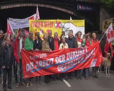 Köln’de 1 Mayıs coşkusu