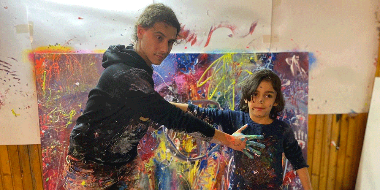 Acının tablosunu yaptılar: Yunan Niko ile Türk Mikail tablosu açık arttırmada
