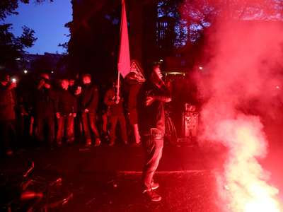 Berlin'de 17 kişi gözaltı alındı