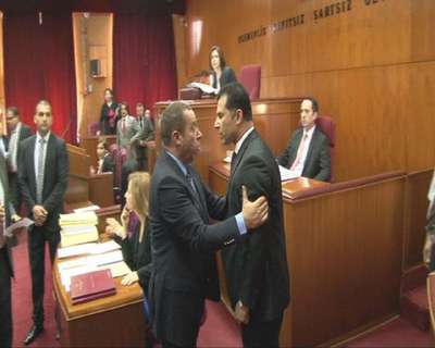 KKTC meclisinde gerginlik