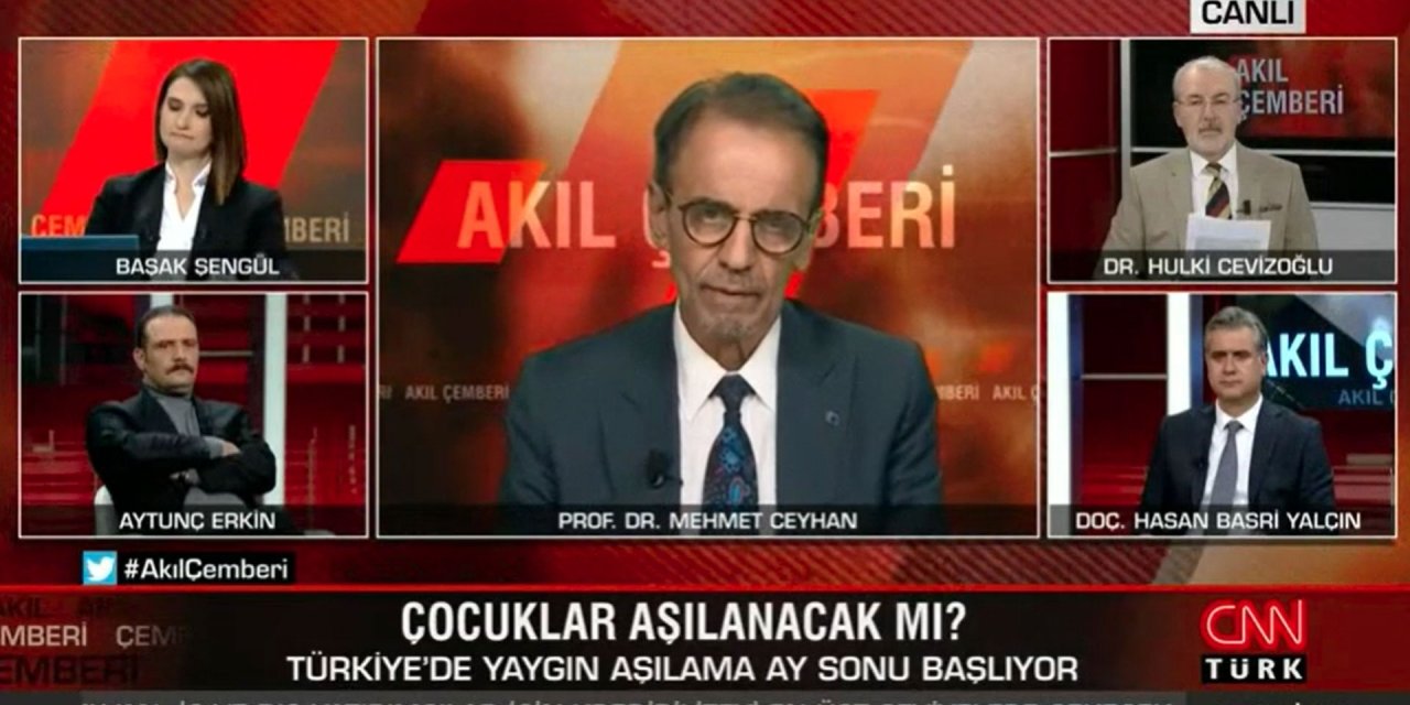 Prof. Dr. Mehmet Ceyhan CNN Türk canlı yayınında aniden fenalaştı!