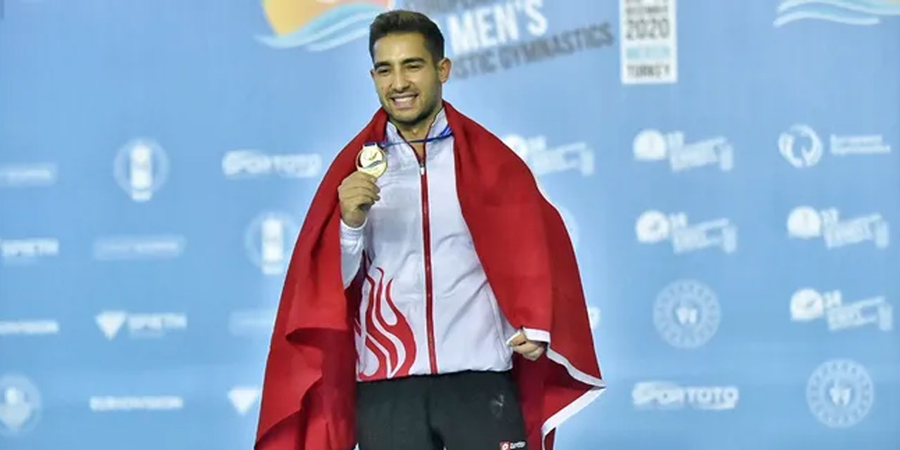 İbrahim Çolak cimnastikte Avrupa Şampiyonu