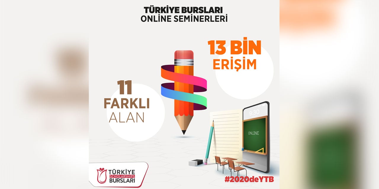 YTB öğrencilere online eğitim vererek mali destek sağladı: