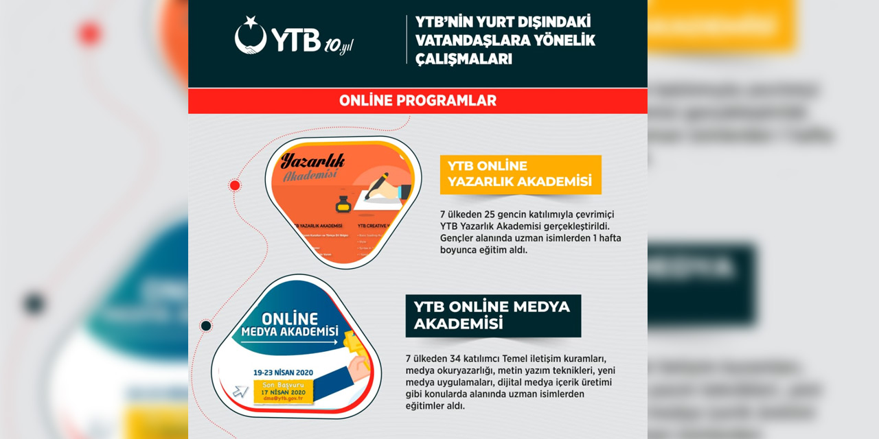 YTB pandemide hız kesmedi: Yurtdışındaki Türklere hizmete A‘dan Z’ye devam