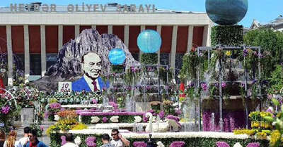 Aliyev'in doğum günü kutlandı