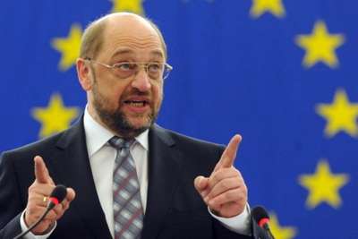 Avrupa Parlamento Başkanı Schulz'a ödül