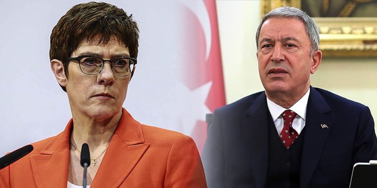 Almanya-Türkiye yakınlaşması devam ediyor: Hulusi Akar, Kramp-Karrenbauer ile görüşecek