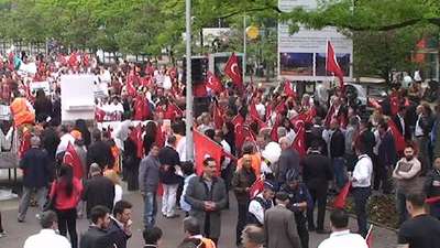 Belçika’da 'Beni Dinle' protestosu