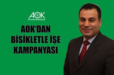 AOK Hessen'den "bisikletle işe git" kampanyası