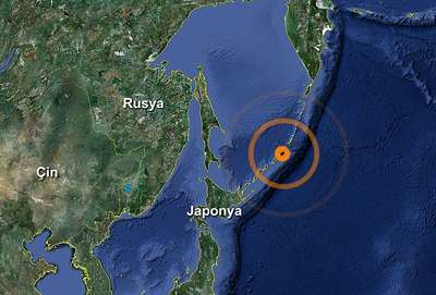 Japonya'da 7,8 büyüklüğünde deprem