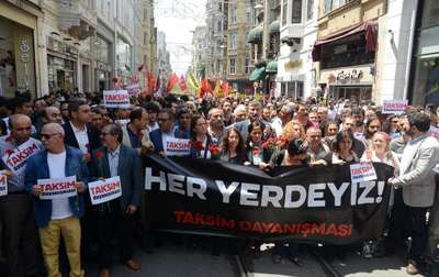 Gezi'de ölenler unutulmadı