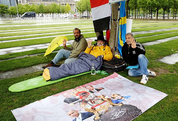 Sisi'nin Almanya ziyareti protesto ediliyor