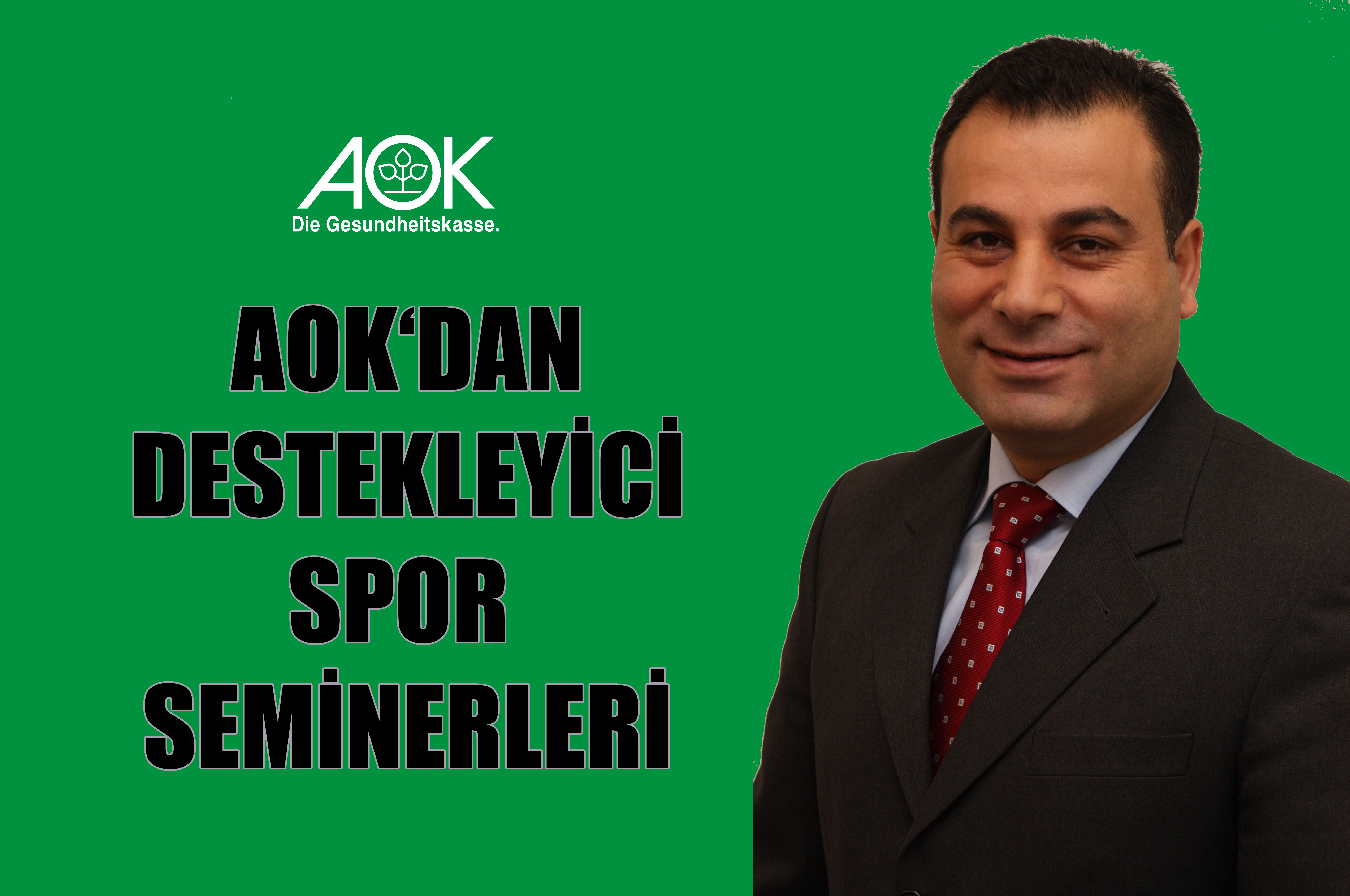 AOK’dan destekleyici spor seminerleri