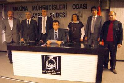 Kayserili Mimar ve Mühendislerden TMMOB Yasa tasarısına