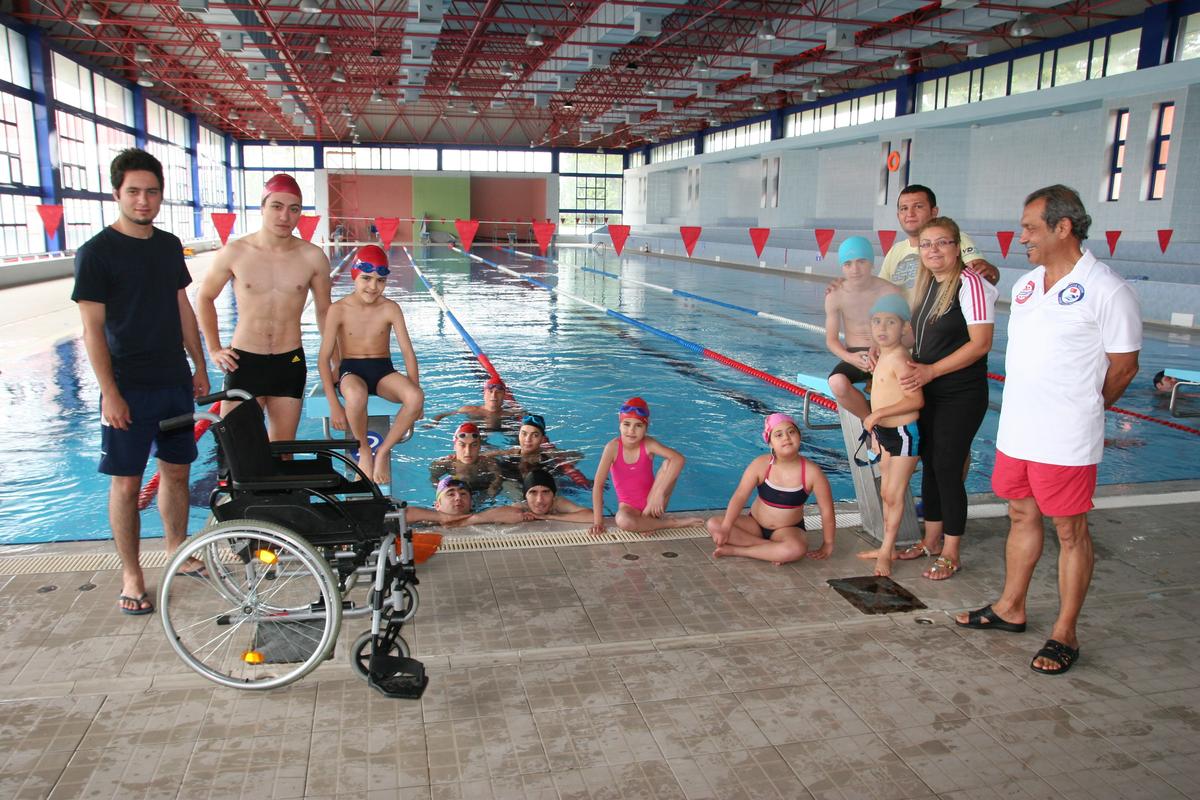Engelli oğlu için, spor kulübü kurdu